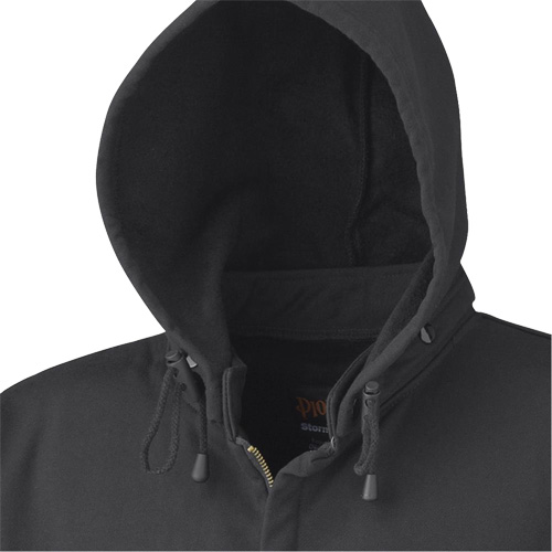 337 Capuche &agrave; fermeture &eacute;clair ignifug&eacute;e, Hommes, T-petit, Noir, 22 cal/cm² EastCoast Offshore Supplies