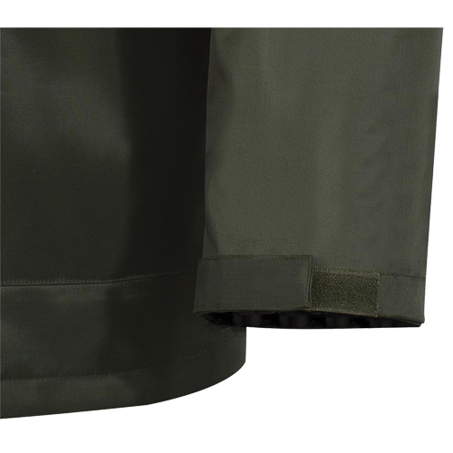 D8120J Manteau &agrave; capuchon ind&eacute;chirable Nailhead pour planteur d'arbres, Polyester/PVC, T-petit, Vert EastCoast Offshore Supplies