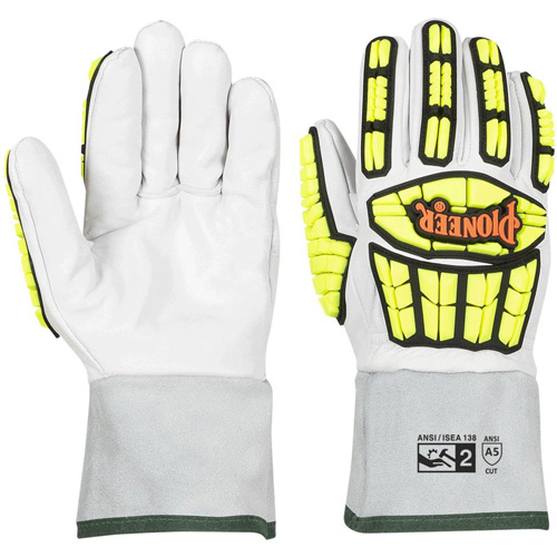 5385 Cut & Impact-Resistant Gloves, Size Small, 13 Gauge, Goatskin Shell, ASTM ANSI Level A5 EastCoast Offshore Supplies