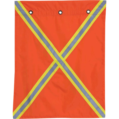 353 Flag with Reflective Tape, Polyester EastCoast Offshore Supplies