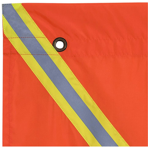 353 Flag with Reflective Tape, Polyester EastCoast Offshore Supplies