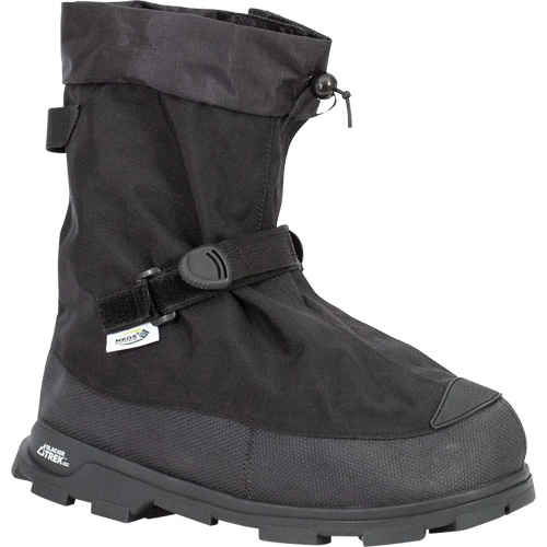 Voyager Glacier Trek Cleats Overshoes with Heels, Nylon/Polyurethane, Buckle, Fits Men's 5 - 6.5/Women's 6 - 8 EastCoast Offshore Supplies