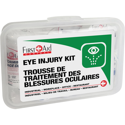 Eye Injury Kit, Plastic Box EastCoast Offshore Supplies