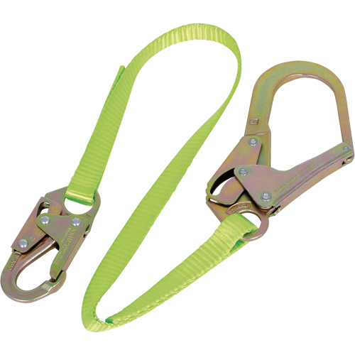 LAN-3402-6 Longe de retenue en sangle, 1 branches, 6', Classe CSA B EastCoast Offshore Supplies
