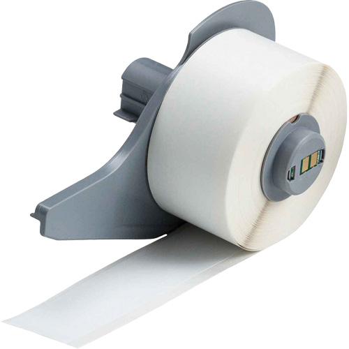 All-Weather Permanent Adhesive Label Tape, Vinyl, White, 1" Width EastCoast Offshore Supplies