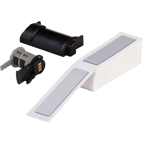 Raised Panel Labels, Polyester, 1" L x 4" H, White EastCoast Offshore Supplies