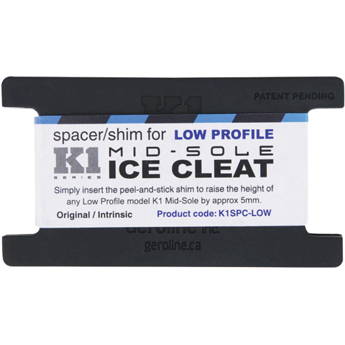 Cale mince pour crampons &agrave; glace pour la partie centrale K1 EastCoast Offshore Supplies