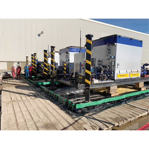 Berme Ultimate Copolymer 2000 Ultra-Containment Berm, Capacit&eacute; 2333 gal. US, 12' la x 26' lo x 12" h, Support &agrave; charni&egrave;re EastCoast Offshore Supplies