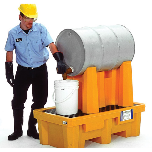 Ultra-Drum Rack Containment Systems 1 baril, 52" lo x 49,5" la x 29" ha, 66 gal. US Capacit&eacute; EastCoast Offshore Supplies