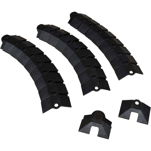 Large Ultra-Sidewinder Cable Protection System&reg; with Endcaps, 34" x 13.6" x 2.1", 260 lbs. (0.13 tons) EastCoast Offshore Supplies