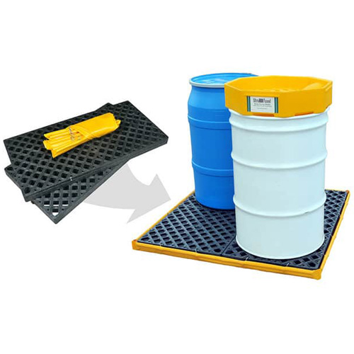 Ultra-Spill Deck flexible, &agrave; vessie, 4 barils, Capacit&eacute; de d&eacute;versement 110 gal. US, 51" x 48" x 5" EastCoast Offshore Supplies