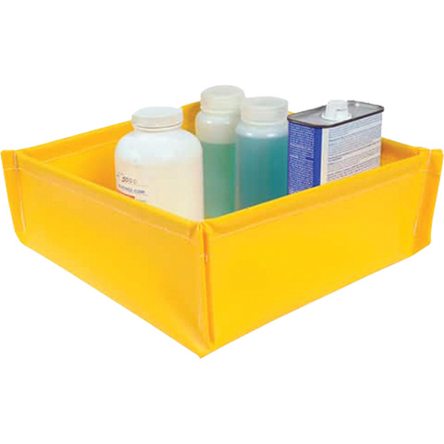 Flexible Ultra-Utility Tray, 12" lo x 12" la x 4,8" h, Cap. de d&eacute;versement 1,5 gal. US EastCoast Offshore Supplies