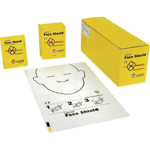 &eacute;cran facial Laerdal, Masque &agrave; usage unique, Classe 1/Classe 2 EastCoast Offshore Supplies