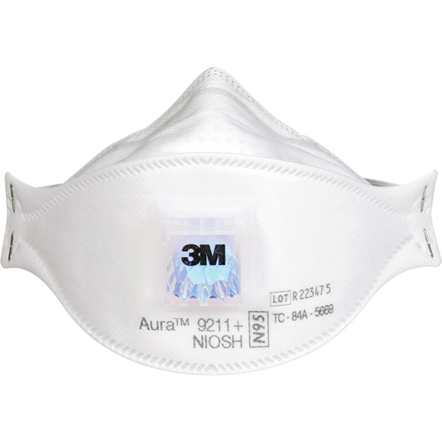 Respirateur &agrave; particules Aura 9211+, N95, Certifi&eacute; NIOSH EastCoast Offshore Supplies