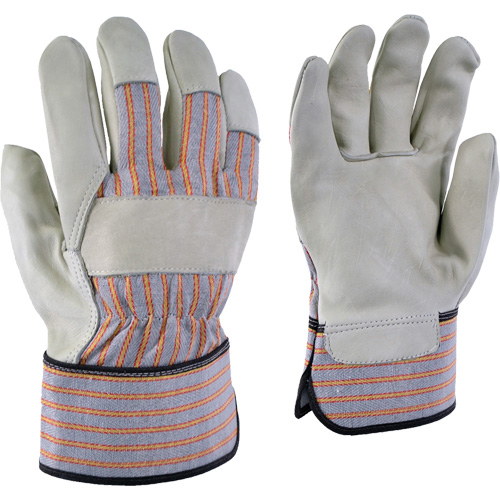 24-61 Striped Work Gloves, X-Small, Grain Cowhide Palm EastCoast Offshore Supplies
