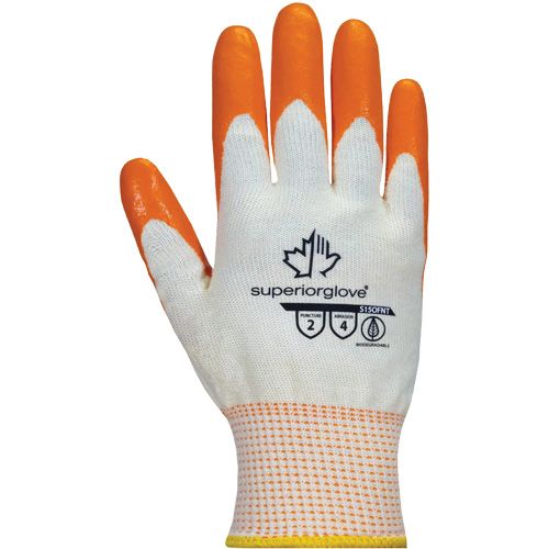 Dexterity&reg; Gloves, 6/X-Small, Foam Nitrile Coating, 15 Gauge, Cotton Shell EastCoast Offshore Supplies