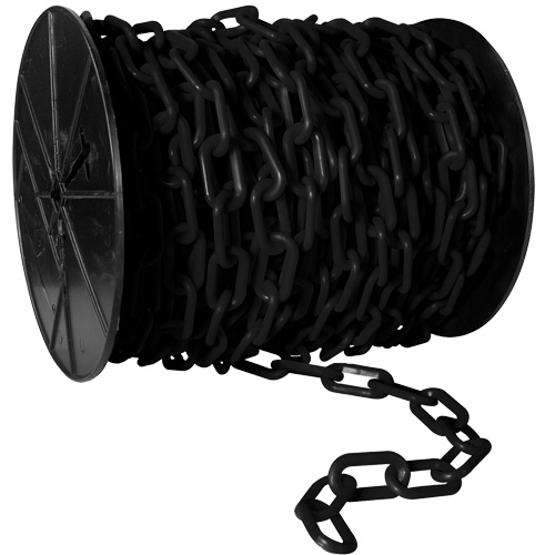 Chaîne de s&eacute;curit&eacute; en plastique robuste, Blanc, Maillon de 2", 100' de long EastCoast Offshore Supplies