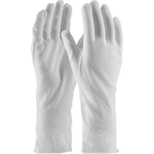 Gants d'inspection de qualit&eacute; sup&eacute;rieure CleanTeam, Coton, Poignet Non ourl&eacute;, Taille unique EastCoast Offshore Supplies