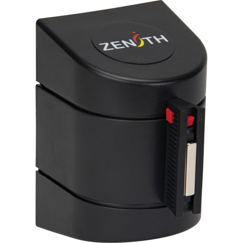 Barri&egrave;re murale magn&eacute;tique avec bande magn&eacute;tique, Plastique, Fixation magn&eacute;tique, 15', Ruban Noir et jaune EastCoast Offshore Supplies