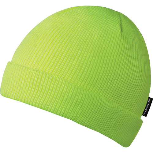 5567A Tuque, Doublure en Acrylique, Taille unique, Jaune lime haute visibilit&eacute; EastCoast Offshore Supplies