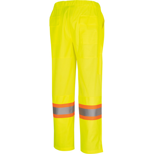5999PW Pantalon de s&eacute;curit&eacute; routi&egrave;re pour femmes, Polyester, T-petit, Jaune lime haute visibilit&eacute; EastCoast Offshore Supplies