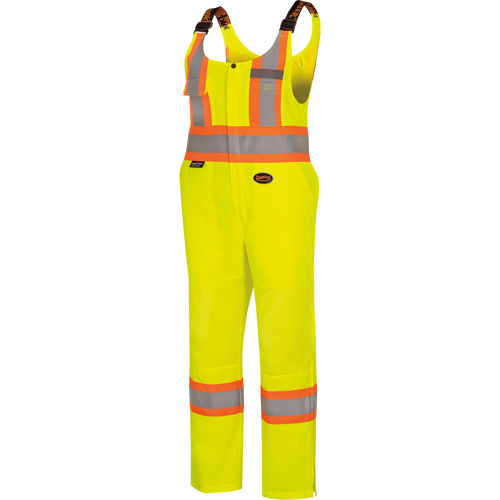 6000W Combinaison de s&eacute;curit&eacute; routi&egrave;re haute visibilit&eacute; pour femmes, Polyester, T-petit, Jaune lime haute visibilit&eacute; EastCoast Offshore Supplies