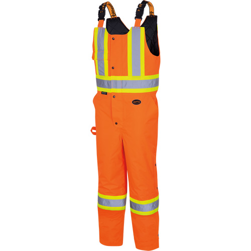 5040 Waterpoof Quilted Safety Overalls, Polyester, Small, High Visibility Orange EastCoast Offshore Supplies