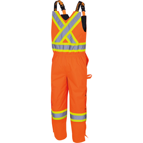 5040 Waterpoof Quilted Safety Overalls, Polyester, Small, High Visibility Orange EastCoast Offshore Supplies