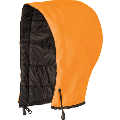 5770H Capuchon pour manteau de s&eacute;curit&eacute; haute visibilit&eacute; r&eacute;versible, Orange haute visibilit&eacute;, Nylon/Polyester EastCoast Offshore Supplies