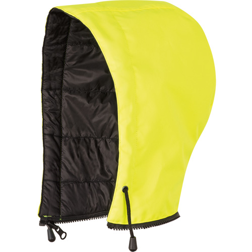 5771H Capuchon pour manteau de s&eacute;curit&eacute; haute visibilit&eacute; r&eacute;versible, Jaune lime haute visibilit&eacute;, Nylon/Polyester EastCoast Offshore Supplies