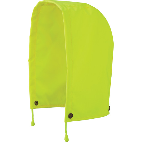 5401H Capuchon pour manteau de s&eacute;curit&eacute; imperm&eacute;able haute visibilit&eacute; ind&eacute;chirable en 300D trilob&eacute;, Jaune lime haute visibilit&eacute;, Polyester EastCoast Offshore Supplies