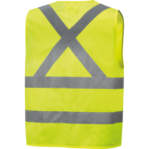 6886 Veste de s&eacute;curit&eacute; haute visibilit&eacute; en tricot chaîne, Jaune lime haute visibilit&eacute;, Petit, Polyester EastCoast Offshore Supplies