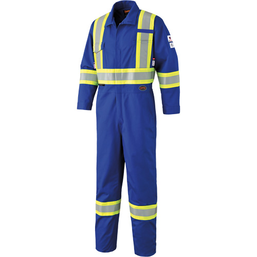 7704T FR-Tech&reg; Arc-Rated Coverall, Size 40 (Tall), Royal Blue, 10 cal/cm² EastCoast Offshore Supplies