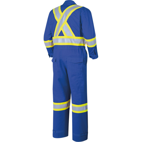 7704T FR-Tech&reg; Arc-Rated Coverall, Size 40 (Tall), Royal Blue, 10 cal/cm² EastCoast Offshore Supplies