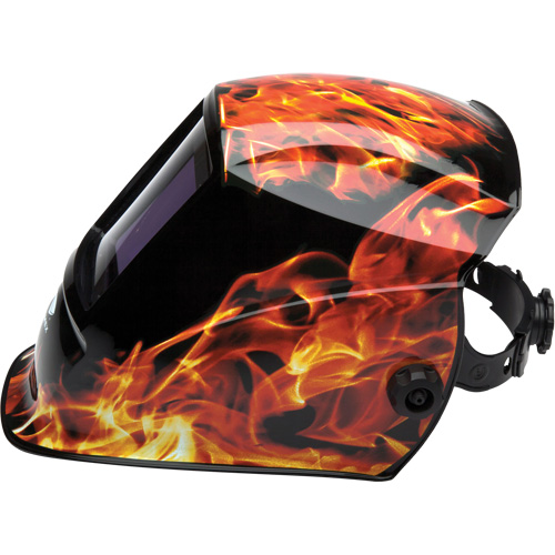 Leadhead&reg; Auto Darkening Welding Helmet, 3.8" L x 3.4" W View Area, 9 - 13 Shade Range EastCoast Offshore Supplies