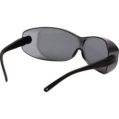 OTS&reg; XL Safety Glasses, Grey Lens, Anti-Scratch, ANSI Z87+/Meets/Exceeds CSA Z94.3 EastCoast Offshore Supplies