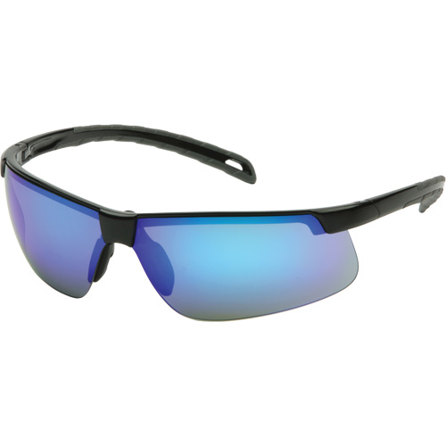 Lunettes de s&eacute;curit&eacute; Ever-Lite, Lentille Miroir bleu, ANSI Z87+/R&eacute;pond ou surpasse la norme CSA Z94.3 EastCoast Offshore Supplies
