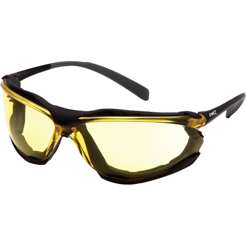 Lunettes de s&eacute;curit&eacute; Proximity, Lentille Ambr&eacute;e, Antibu&eacute;e, ANSI Z87+/R&eacute;pond ou surpasse la norme CSA Z94.3 EastCoast Offshore Supplies