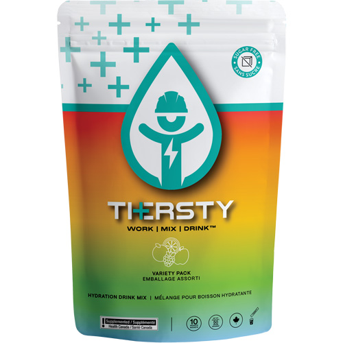 M&eacute;lange de boisson hydratante, Emballage-portion, Saveurs vari&eacute;es EastCoast Offshore Supplies