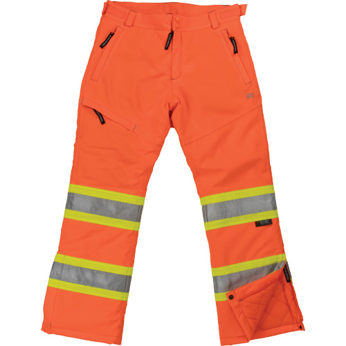 Pantalon de s&eacute;curit&eacute; isolant et extensible pour femmes, Polyester, T-Grand, Orange haute visibilit&eacute; EastCoast Offshore Supplies