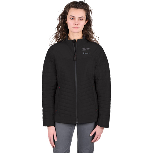 Manteau chauffant M12 Axis avec pile, Femmes, Grand, Noir EastCoast Offshore Supplies