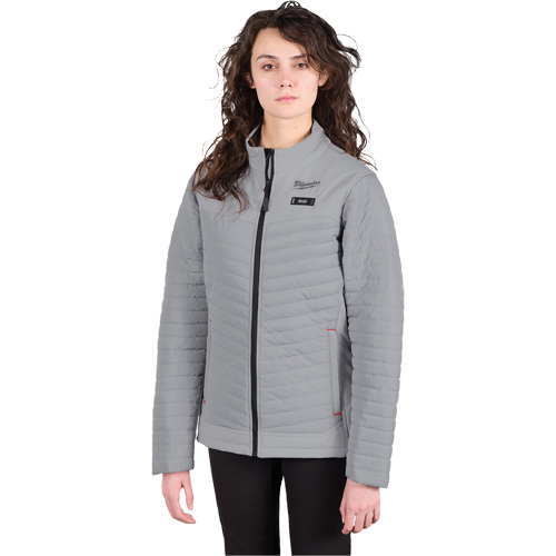 M12 Heated Axis Jacket with Battery, Women's, 2X-Large, Grey EastCoast Offshore Supplies