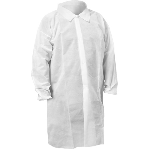 Sarrau de laboratoire KleenGuard KGA10, Moyen, Blanc EastCoast Offshore Supplies