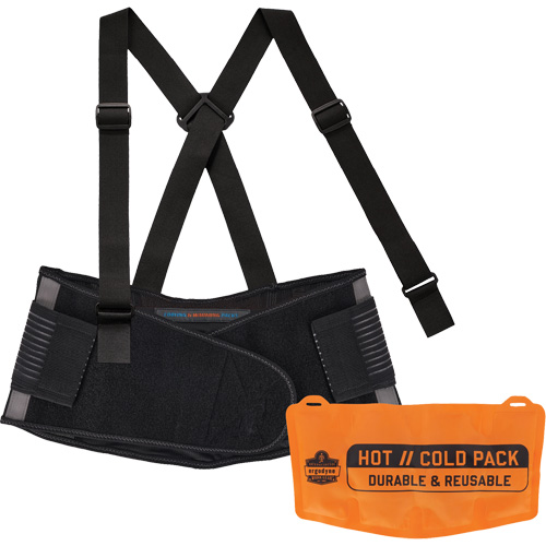 Proflex 1675 Back Support Brace with Cooling/Warming Pack, Spandex, X-Small EastCoast Offshore Supplies