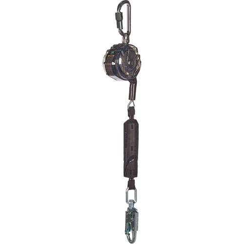 C&acirc;ble de limiteur de chute personnel 36CS V-TEC, 10', Acier galvanis&eacute;, Pivotant EastCoast Offshore Supplies