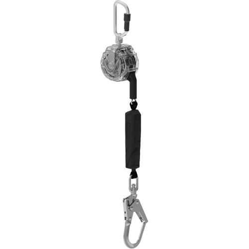 C&acirc;ble de limiteur de chute personnel 36CLS V-TEC, 10', Acier galvanis&eacute;, Pivotant EastCoast Offshore Supplies