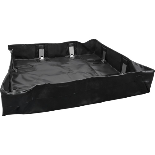 Berme repliable, Capacit&eacute; 299 gal. US, 8' la x 10' lo x 6" h, Support &agrave; encliqueter EastCoast Offshore Supplies