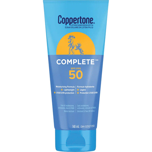Protection solaire compl&egrave;te Coppertone, FPS 50, Lotion EastCoast Offshore Supplies