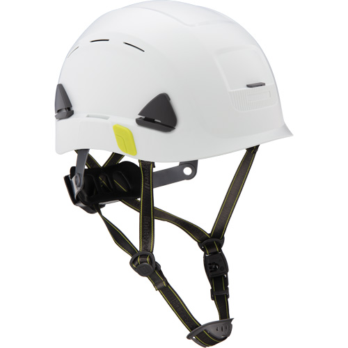 Casque de s&eacute;curit&eacute; d'escalade Fibre Metal, R&eacute;pond aux normes CSA type 2, Suspension Rochet, Ventil&eacute; EastCoast Offshore Supplies