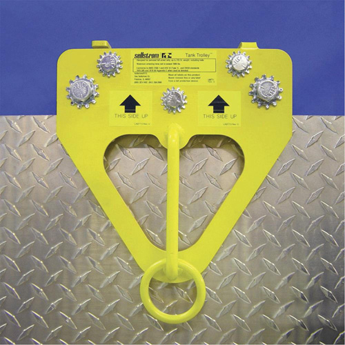 1" to 1-7/8" Wide Flange Tank Trolley, Temporary Use EastCoast Offshore Supplies